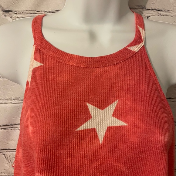 MST coral star print tank top size medium - Picture 4 of 8